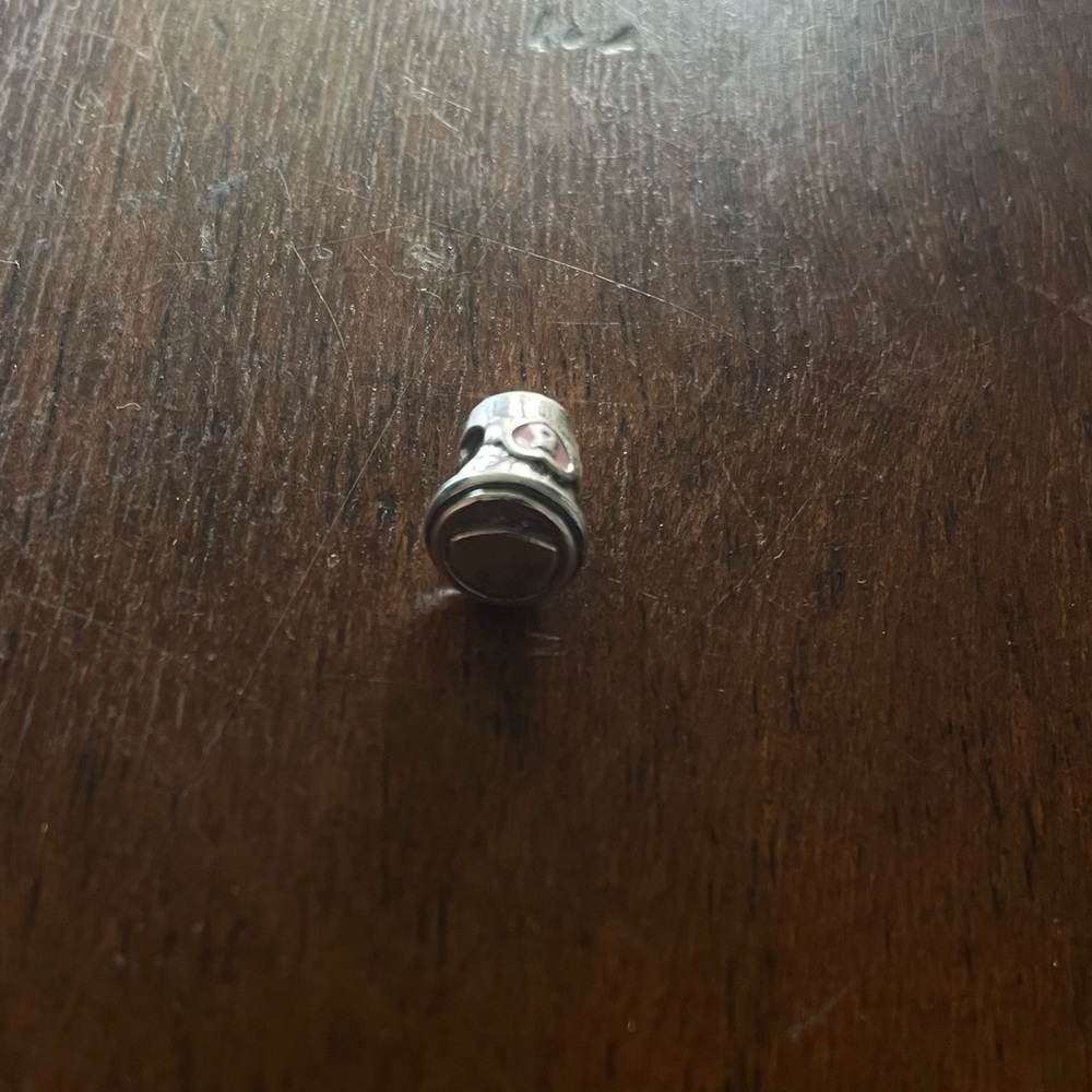 925 cute coffee cup charm
